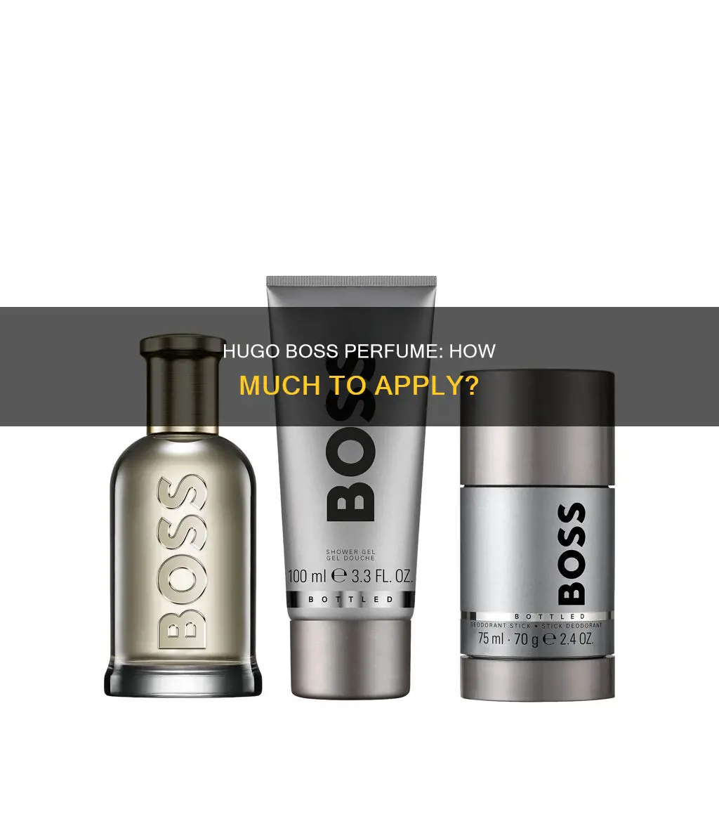 how much hugo boss perfume