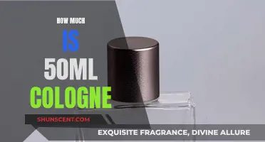 Cologne Conundrum: 50ml, How Much Does it Cost?