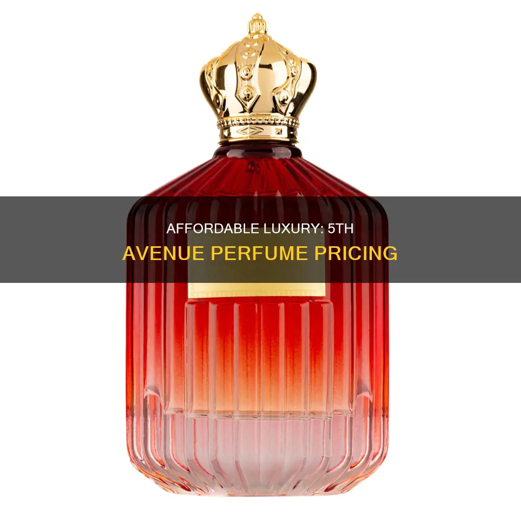 how much is 5th avenue perfume