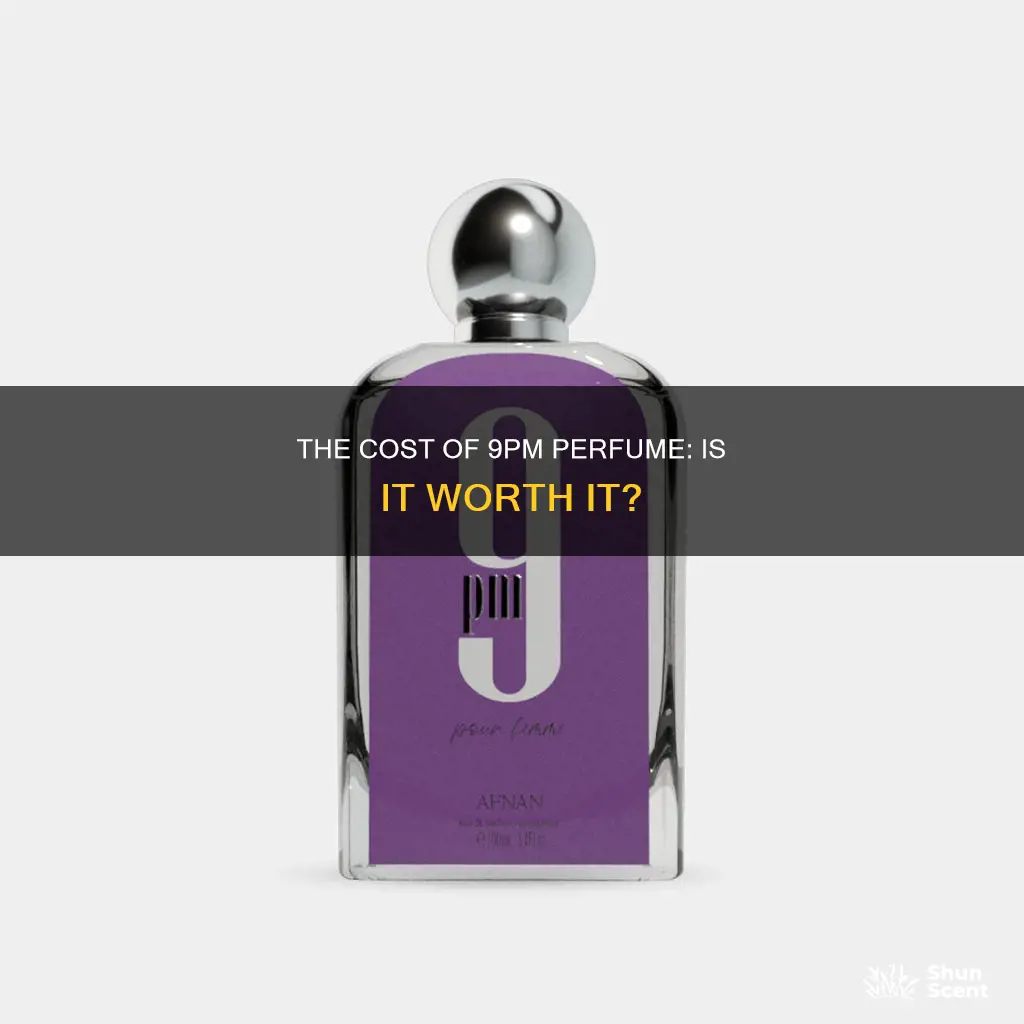 how much is 9pm perfume