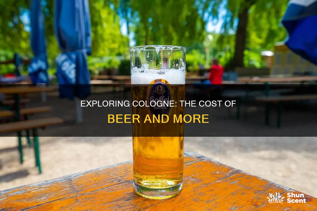 how much is a beer in cologne