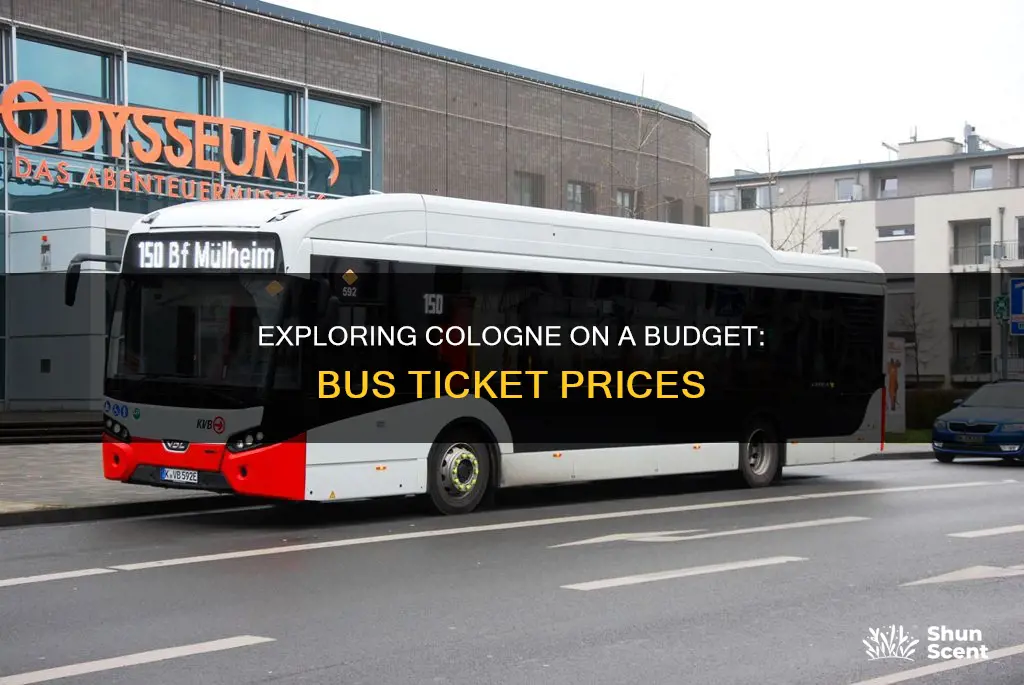 how much is a bus ticket in cologne