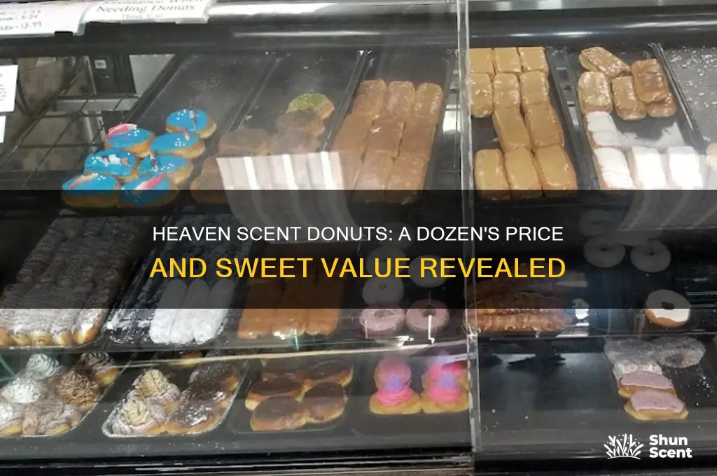 how much is a dozen donuts at heaven scent