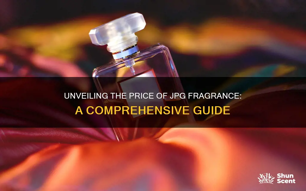 how much is a jpg fragrance