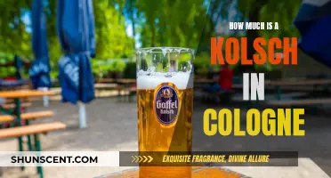 The Cost of Kolsch in Cologne: How Much?