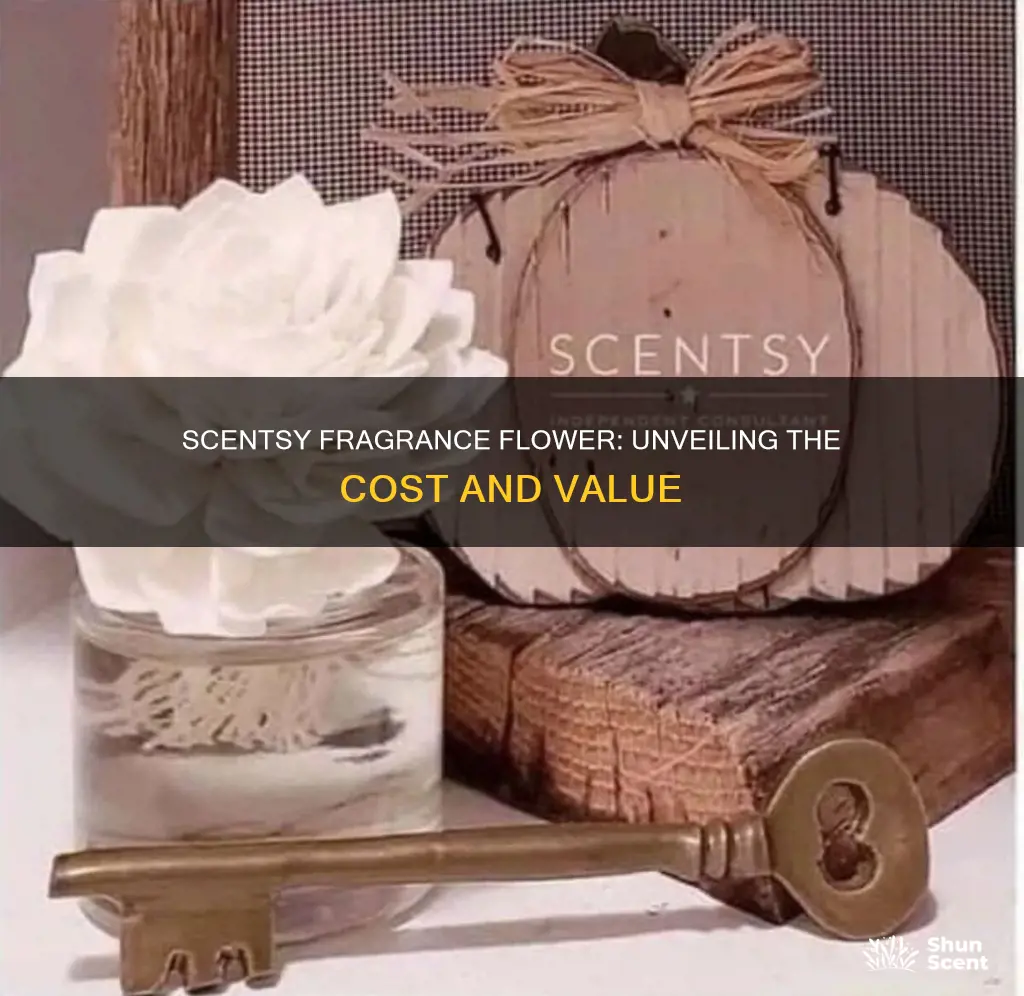 how much is a scentsy fragrance flower