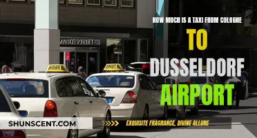 Cologne to Dusseldorf: Taxi Costs and Alternatives