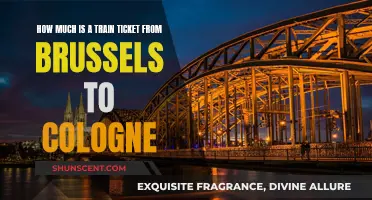 Exploring Europe by Rail: Brussels to Cologne Ticket Pricing