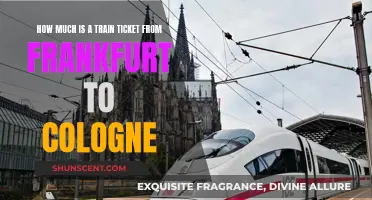 Exploring Germany: Frankfurt to Cologne Train Ticket Costs