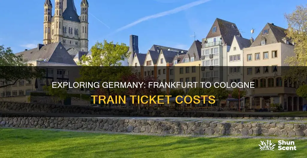 how much is a train ticket from frankfurt to cologne