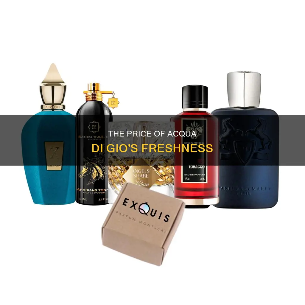 how much is acqua di gio perfume