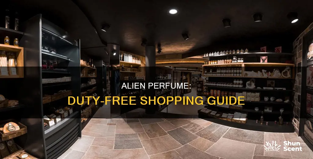 how much is alien perfume in duty free
