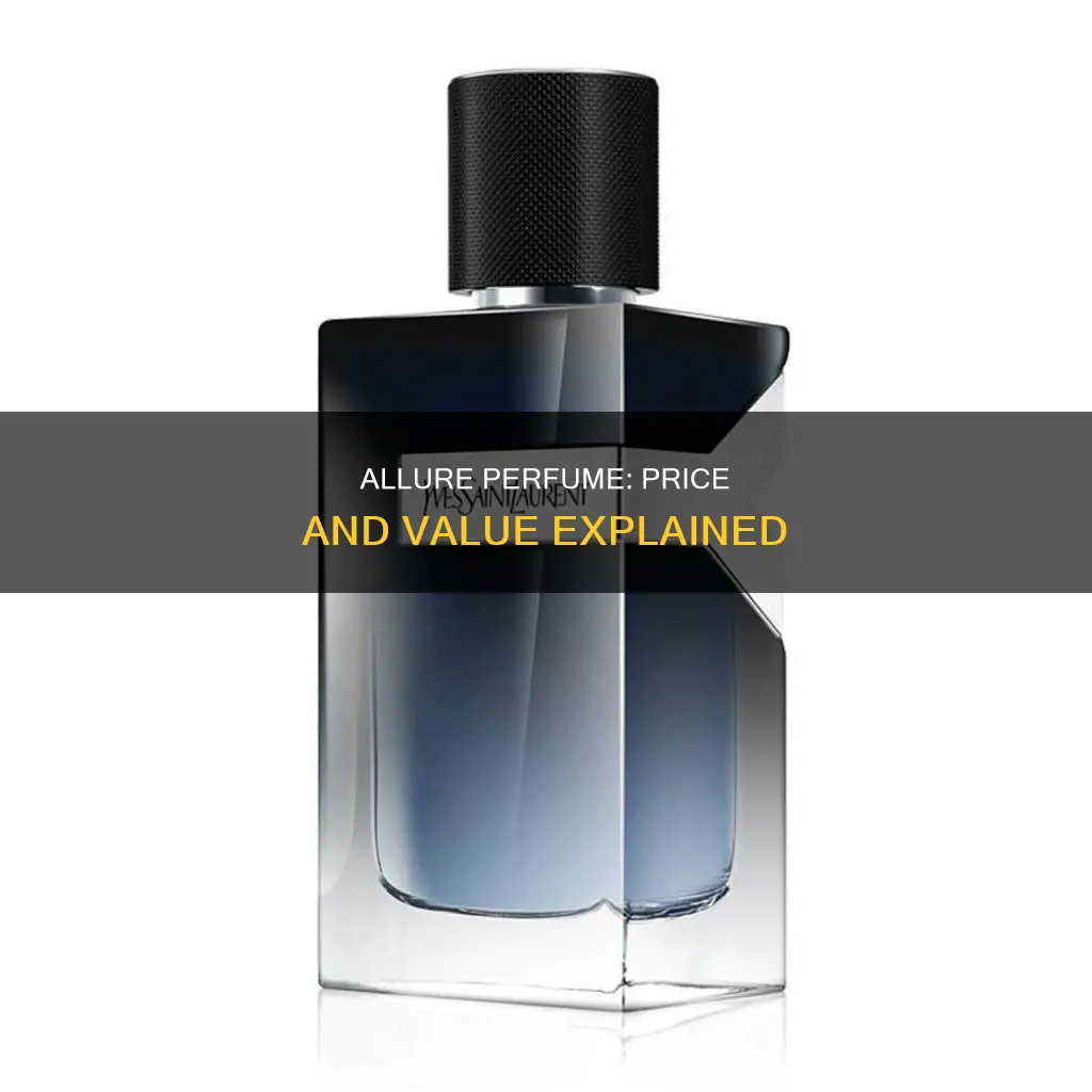 how much is allure perfume