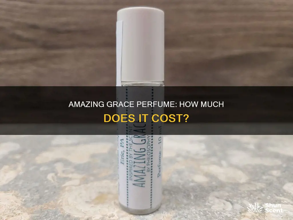 how much is amazing grace perfume