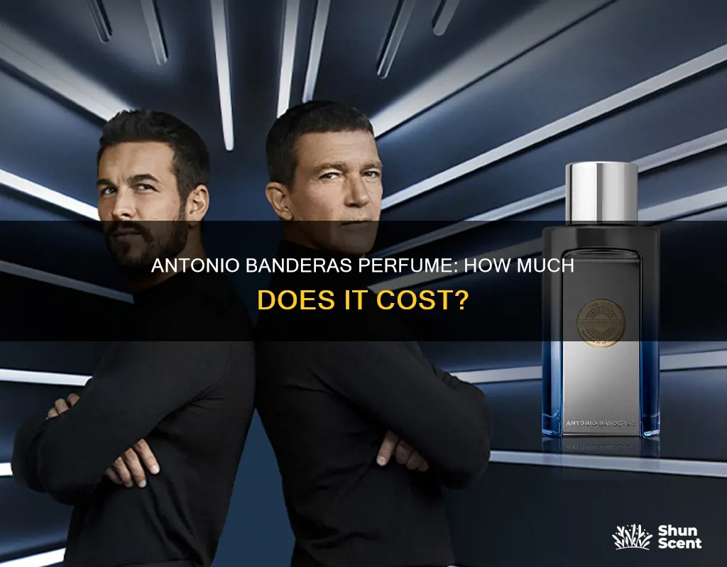 how much is antonio banderas perfume