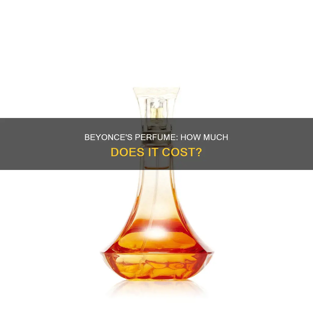 how much is beyonce perfume