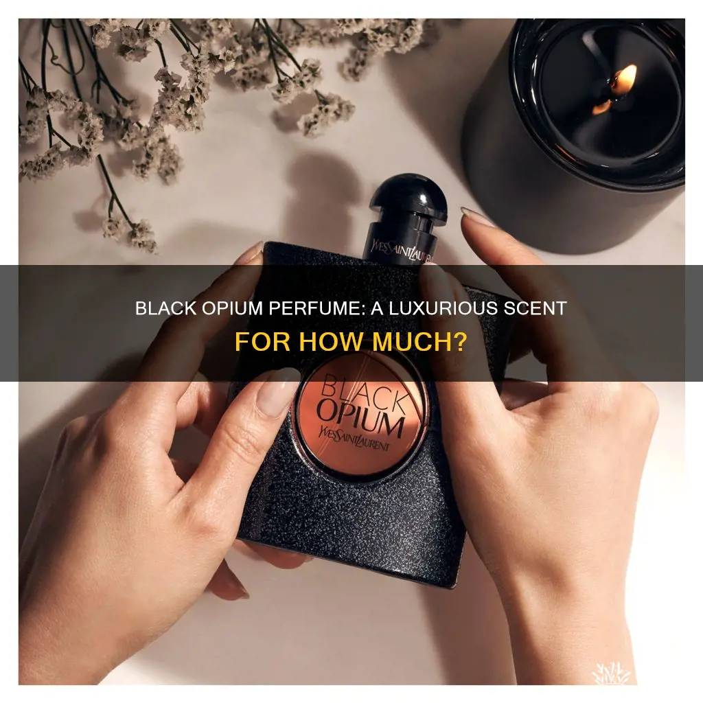 how much is black opium perfume