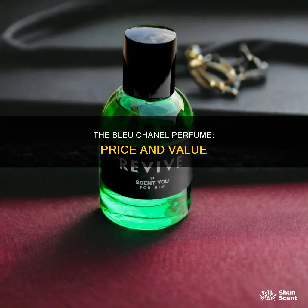 how much is bleu chanel perfume