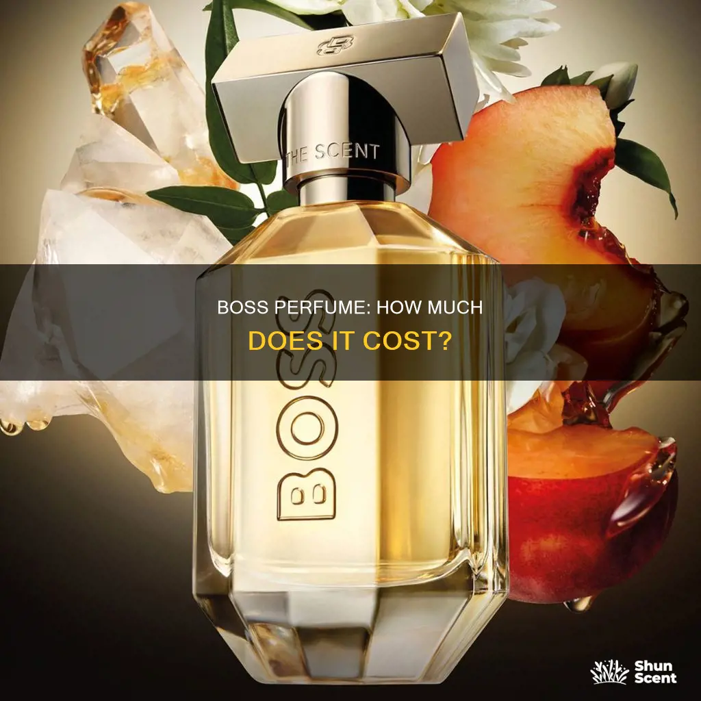 how much is boss perfume