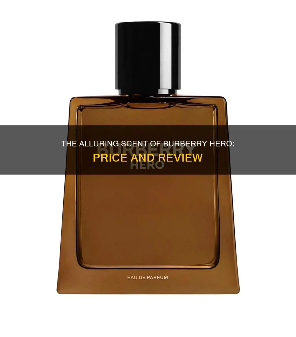 how much is burberry hero cologne