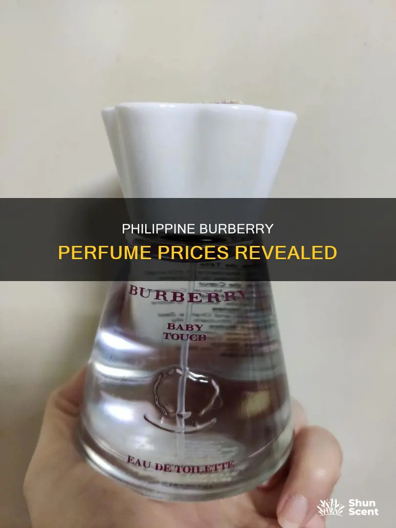 how much is burberry perfume in the philippines