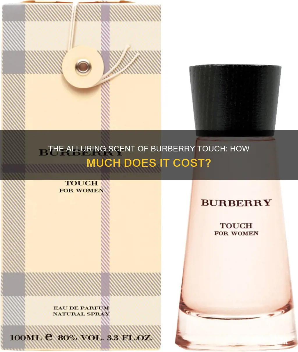 how much is burberry touch cologne