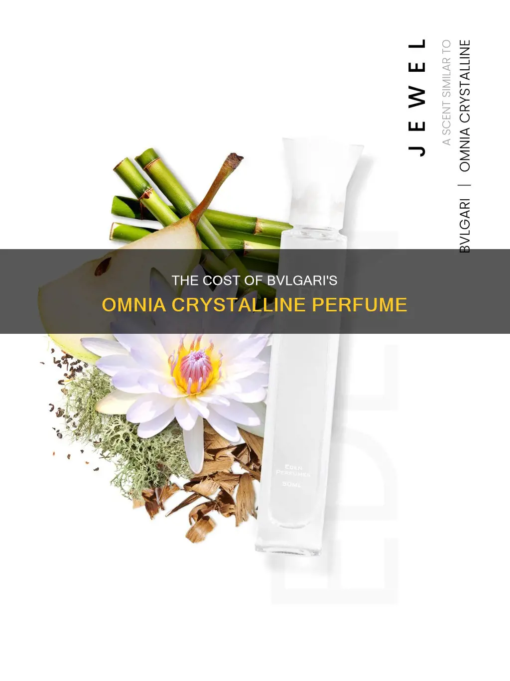 how much is bvlgari omnia crystalline perfume