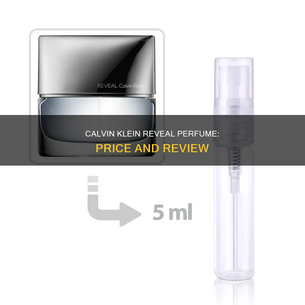 how much is calvin klein reveal perfume