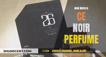 Ce Noir Perfume: How Much Does it Cost?