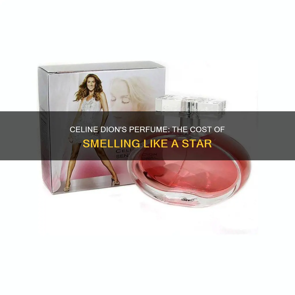 how much is celine dion perfume