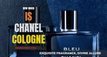 Chanel Cologne: The Cost of Luxury Fragrance