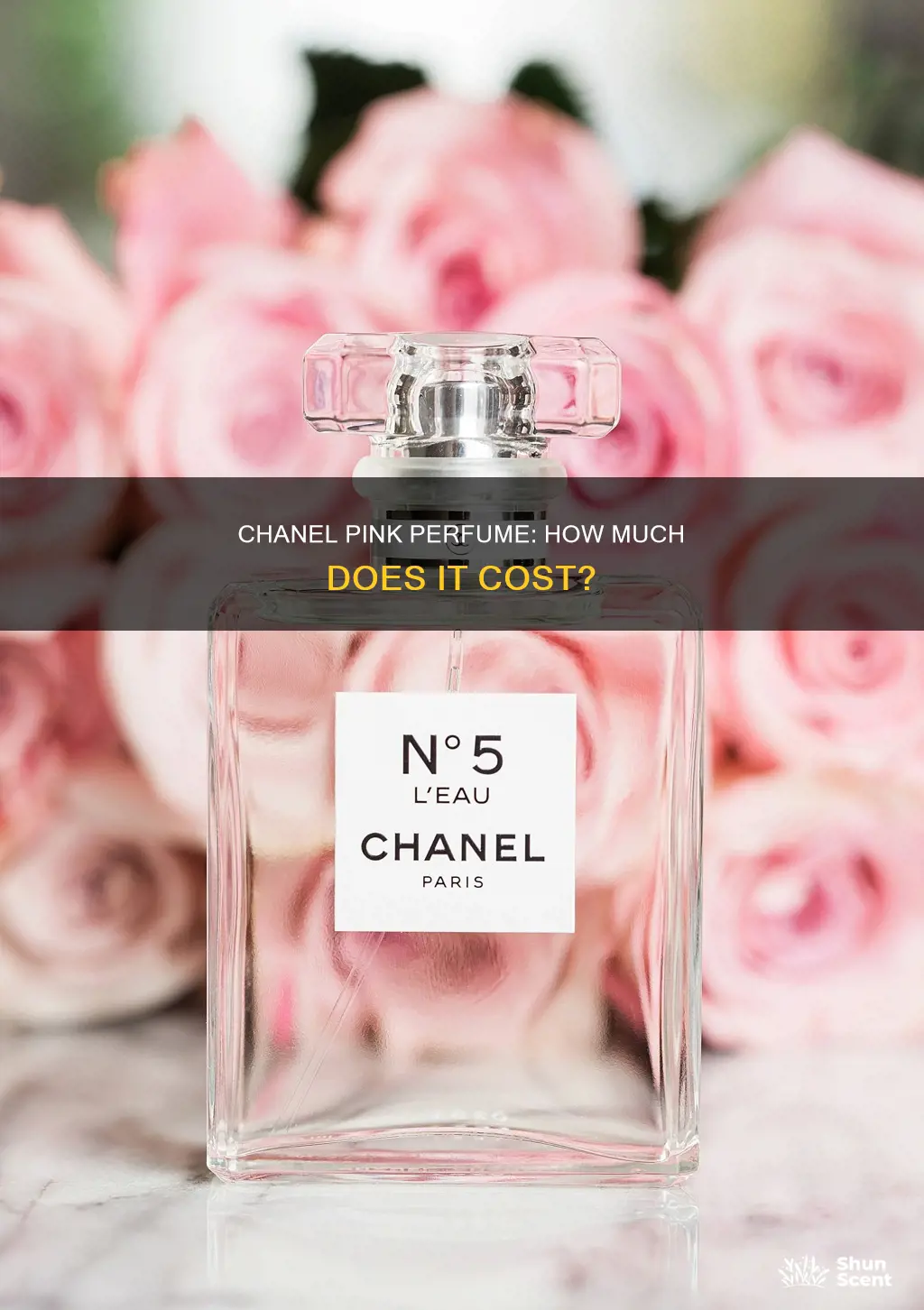 how much is chanel pink perfume