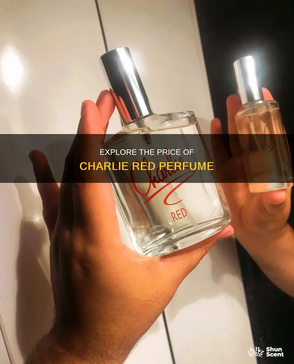 how much is charlie red perfume