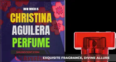 Christina Aguilera's Perfume: Cost and Scents