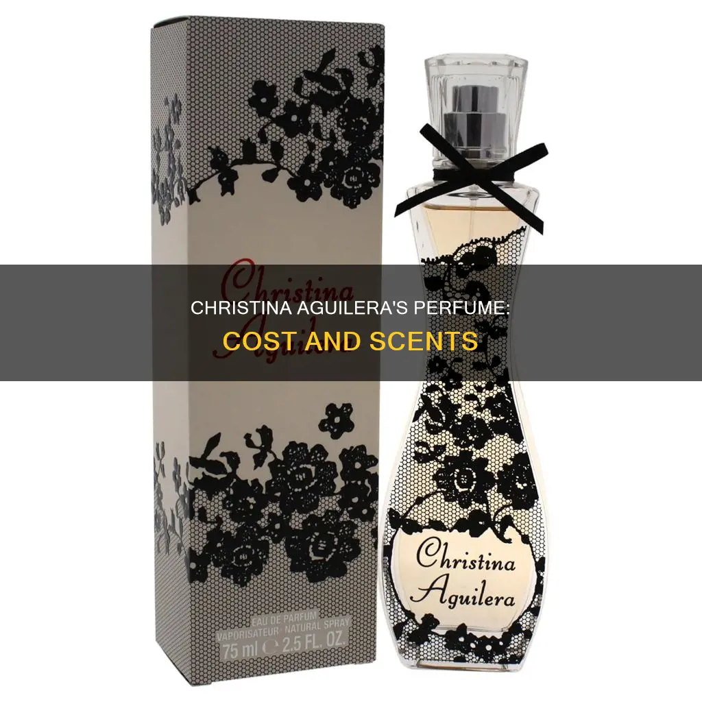how much is christina aguilera perfume