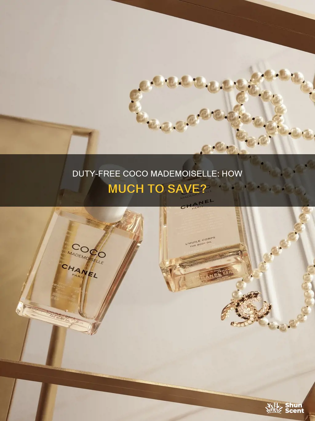 how much is coco mademoiselle perfume duty free