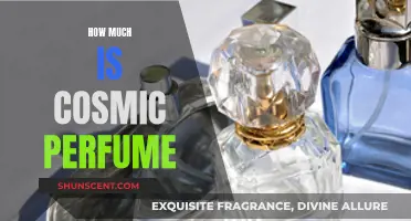 Cost of Cosmic Perfume: How Much Does It Cost?