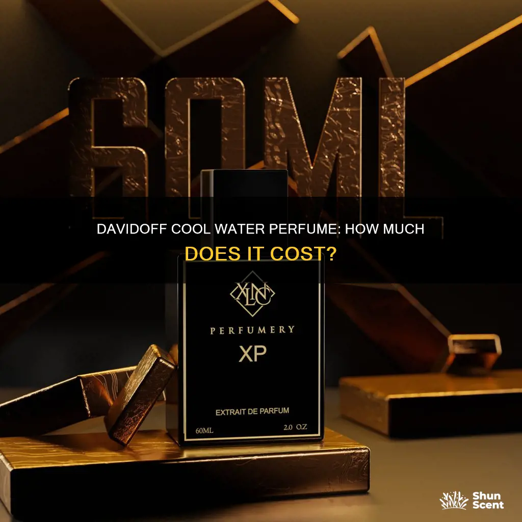 how much is davidoff cool water perfume