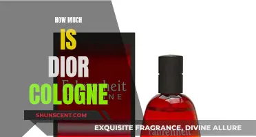 Dior Cologne: The Cost of Luxury Fragrance