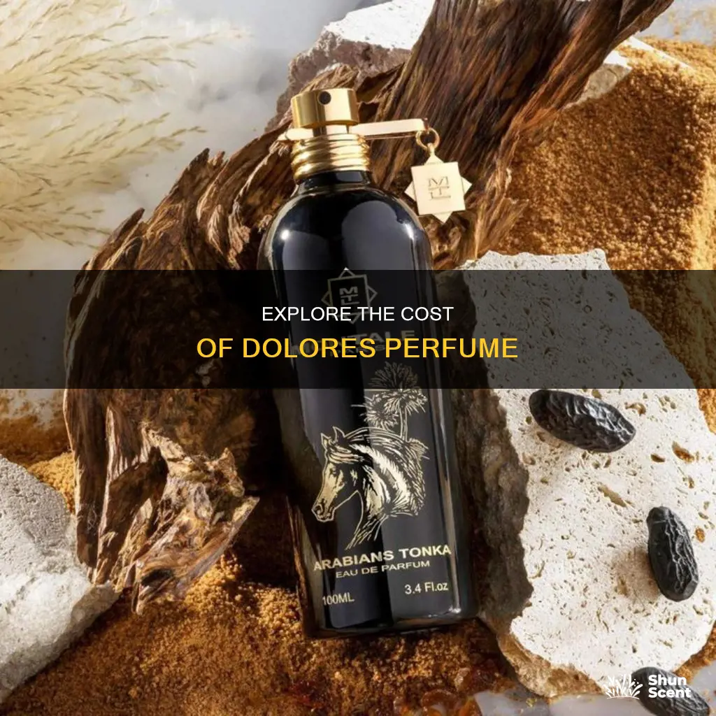 how much is dolores perfume