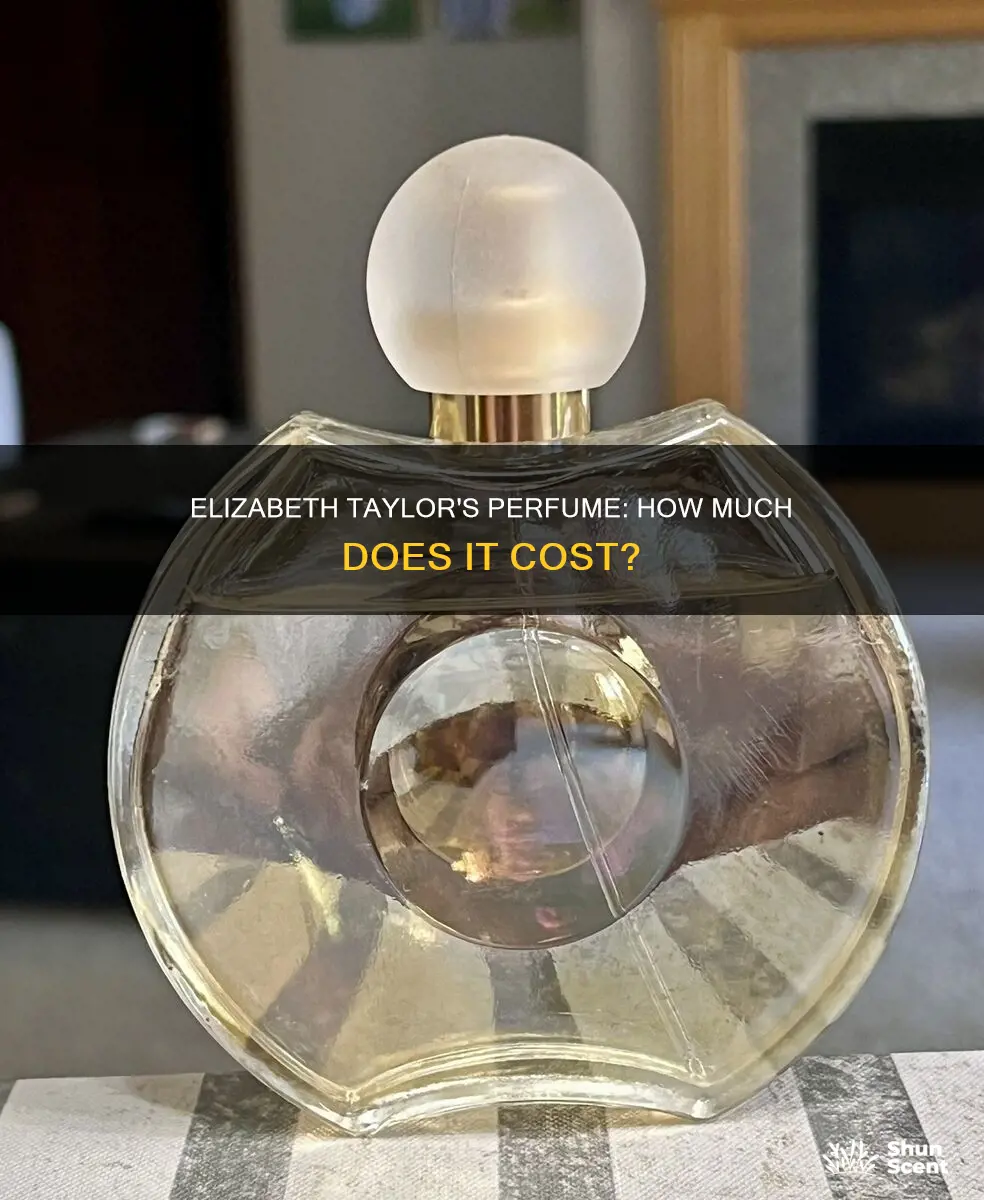 how much is elizabeth taylor perfume