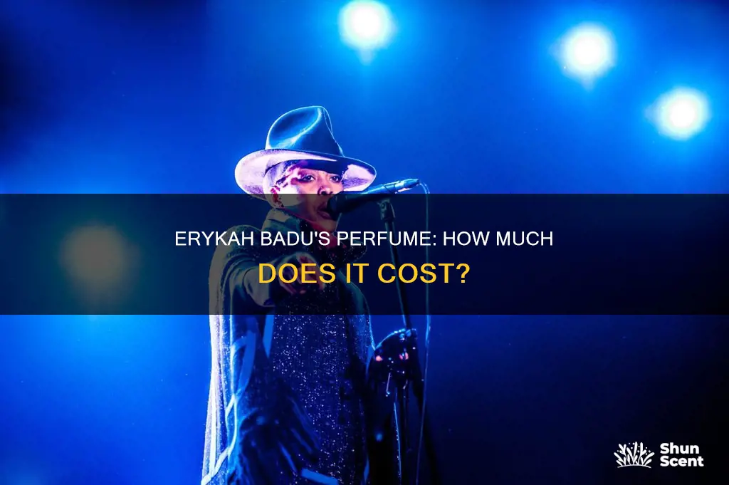 how much is erykah badu perfume