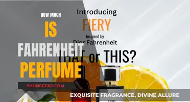 The Price of Sensuality: Fahrenheit Perfume Cost