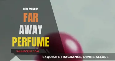 The Cost of Far Away Perfume: How Much?