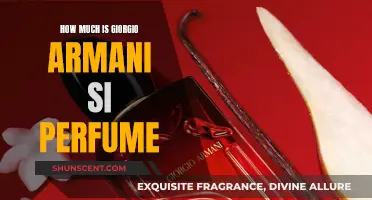 Explore Giorgio Armani's SI Perfume Price Range