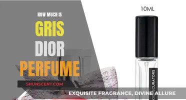 Explore the Price of Dior's Gris Perfume
