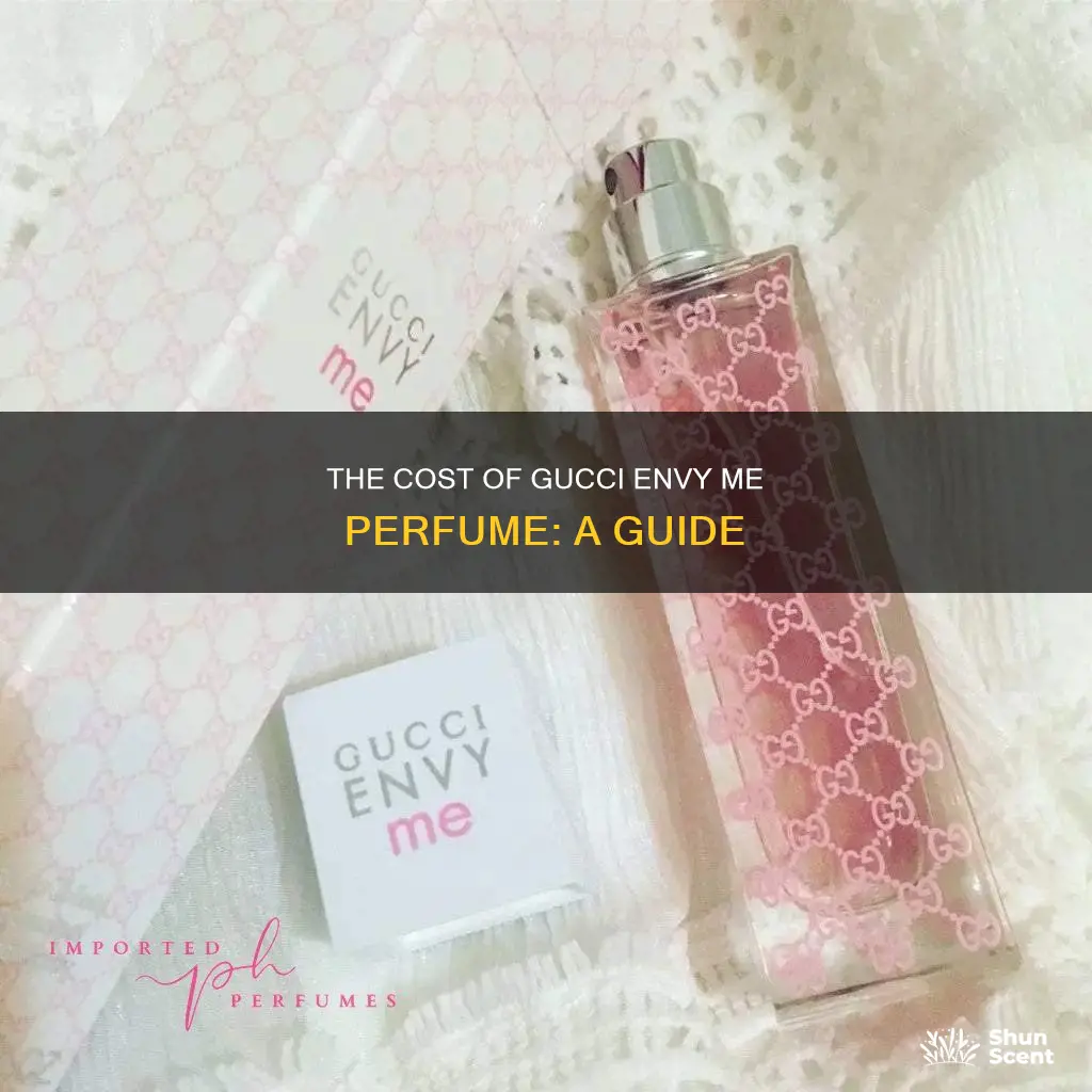 how much is gucci envy me perfume