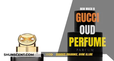 Explore the Price of Gucci Oud Perfumes