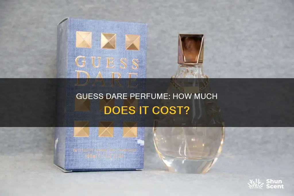 how much is guess dare perfume