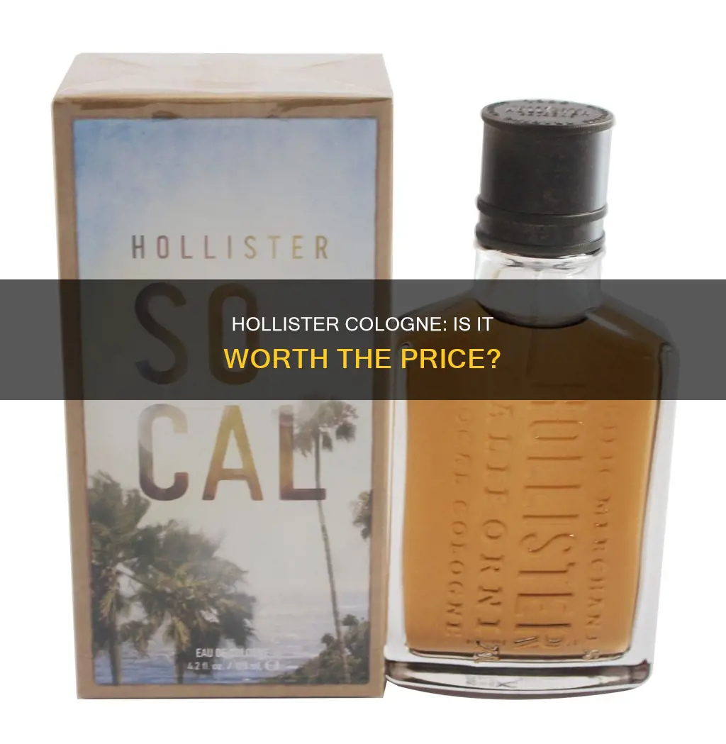 how much is hollister cologne